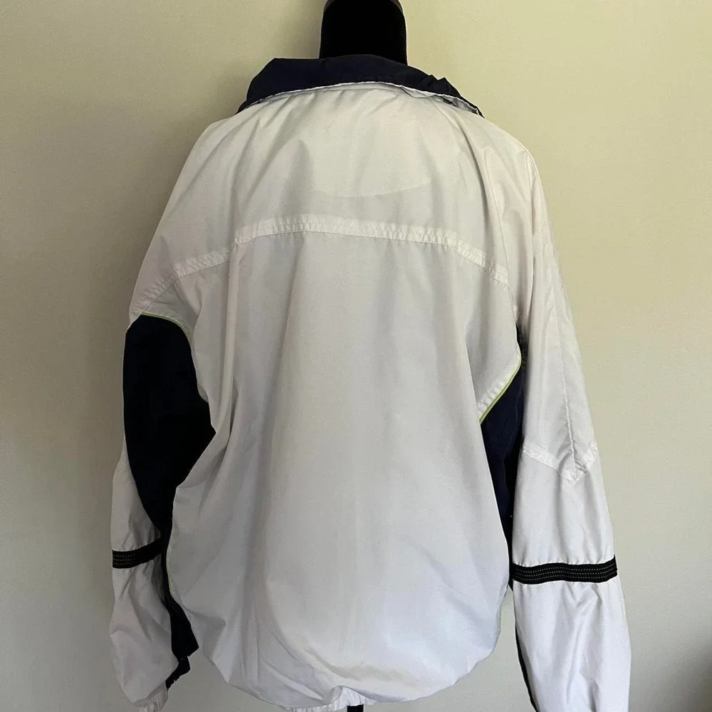 Wilson Navy and White Windbreaker